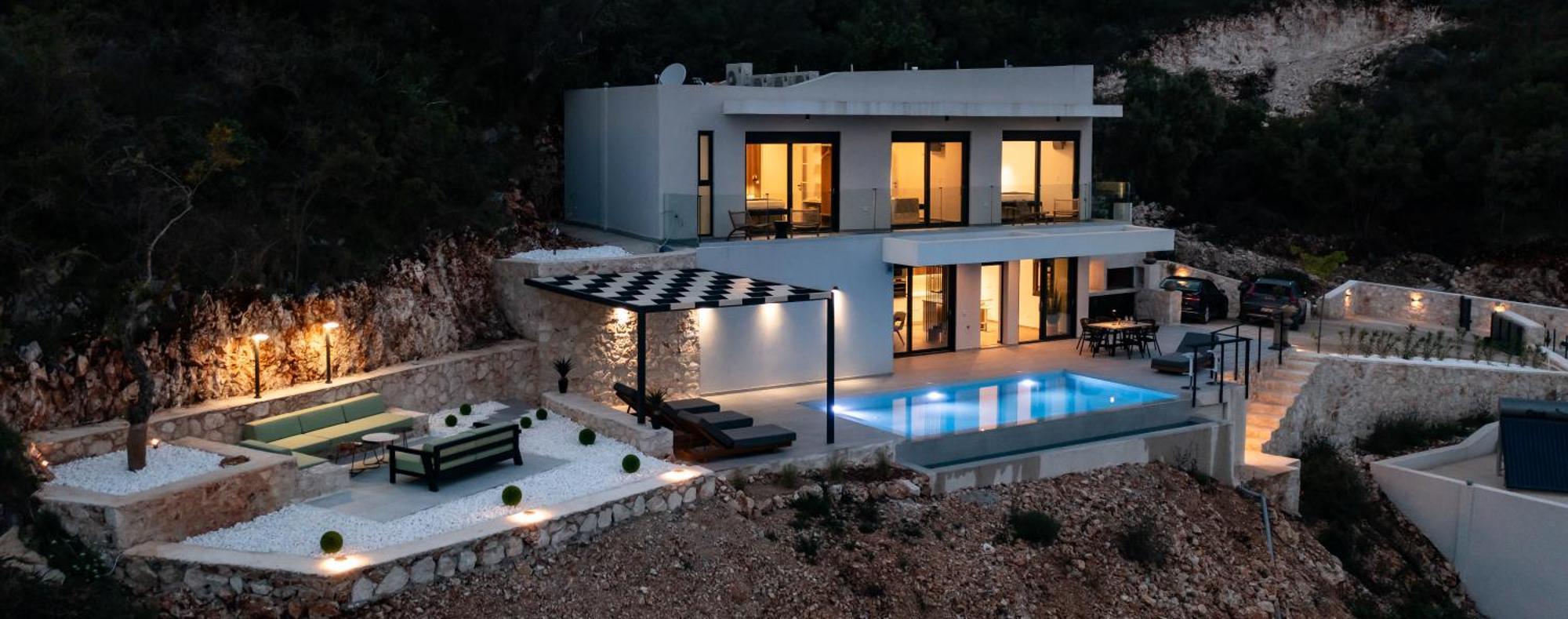 Pantea Luxury Villa Vasiliki  Exterior photo