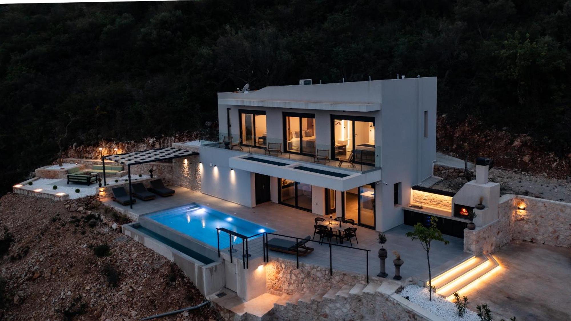Pantea Luxury Villa Vasiliki  Exterior photo