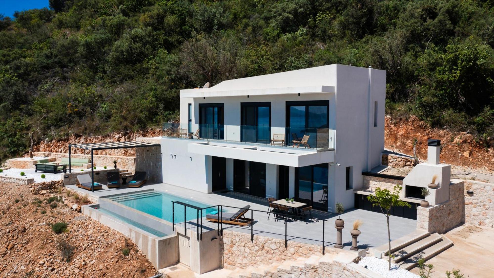 Pantea Luxury Villa Vasiliki  Exterior photo